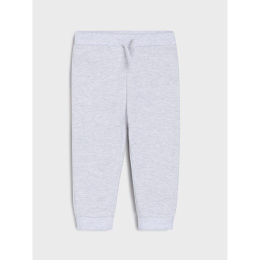 Sinsay - Bawełniany komplet dzianinowy w stylu basic - szary Sinsay 98 (2-3 l) Sinsay