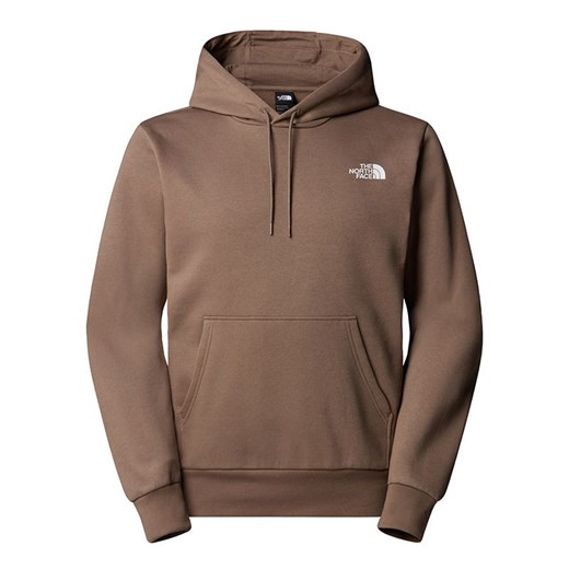 Bluza męska The North Face Simple Dome 0A89FCBOW1 - brązowa ze sklepu streetstyle24.pl w kategorii Bluzy męskie - zdjęcie 185458142