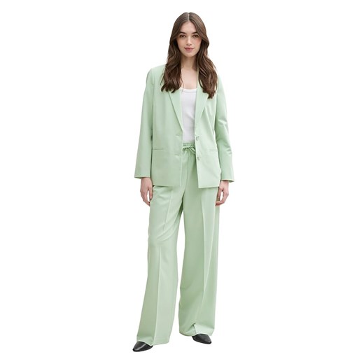 TOM TAILOR Denim Blezer w kolorze zielonym ze sklepu Limango Polska w kategorii Marynarki damskie - zdjęcie 185458354