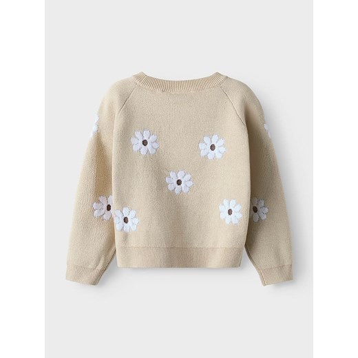 name it Sweter "Leia" w kolorze beżowym Name It 104 okazja Limango Polska