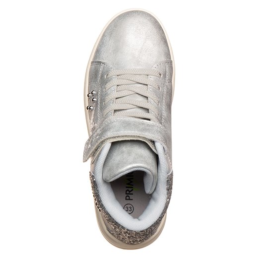 Primigi Sneakersy &quot;Primigi&quot; w kolorze srebrnym Primigi 37 wyprzedaż Limango Polska
