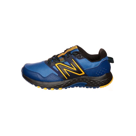 New Balance Buty "Trail MT410v8" w kolorze niebiesko-żółtym do biegania - id: 17202176 - marki New Balance - 185458930 New Balance Buty "Trail MT410v8" w kolorze niebiesko-żółtym do biegania ze sklepu Limango Polska w kategorii Buty sportowe męskie - zdjęcie 185458930