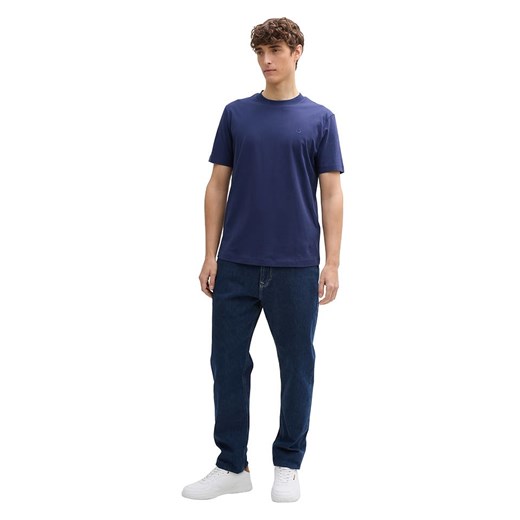 TOM TAILOR Denim Koszulka w kolorze granatowym ze sklepu Limango Polska w kategorii T-shirty męskie - zdjęcie 185459081