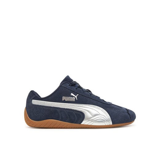 Puma Sneakersy Speedcat Metallic Jr 404113 02 Granatowy ze sklepu MODIVO w kategorii Buty sportowe dziecięce - zdjęcie 185459252