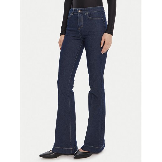Rinascimento Jeansy CFC0125300003 Granatowy Flare Fit ze sklepu MODIVO w kategorii Jeansy damskie - zdjęcie 185459254
