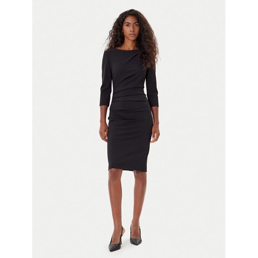 Rinascimento Sukienka koktajlowa CFC0126154003 Czarny Slim Fit ze sklepu MODIVO w kategorii Sukienki - zdjęcie 185459261