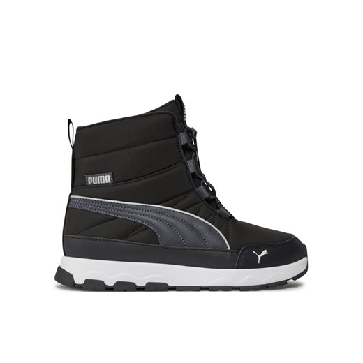 Puma Śniegowce Evolve Boot Jr 392644 01 Czarny ze sklepu MODIVO w kategorii Buty zimowe dziecięce - zdjęcie 185459272