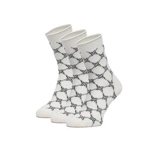 Nine West Skarpety CEO_BR_NW_Silver_01_Z_AW25 (3 PACK) Czarny ze sklepu MODIVO w kategorii Skarpetki damskie - zdjęcie 185459293