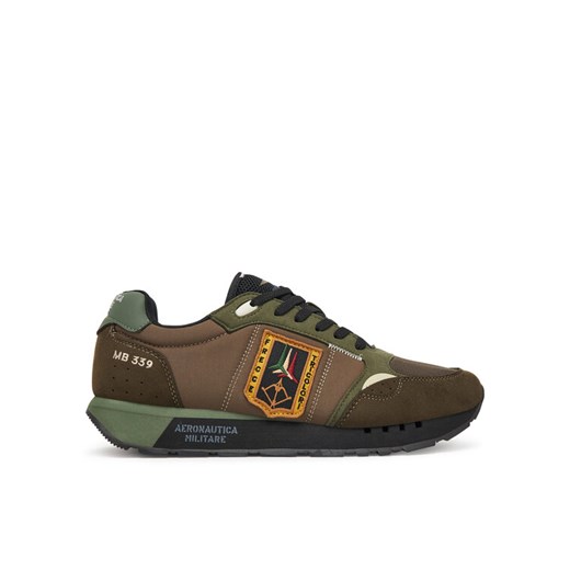 Aeronautica Militare Sneakersy 252SC0292UCT03331 Zielony ze sklepu MODIVO w kategorii Buty sportowe męskie - zdjęcie 185459364