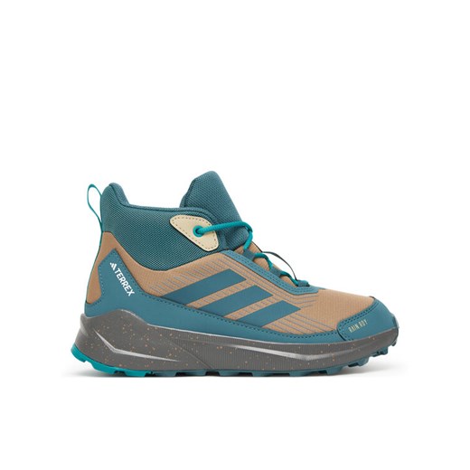 adidas Trekkingi Terrex Trailmaker 2 Mid RAIN.RDY JS2936 Brązowy ze sklepu MODIVO w kategorii Buty trekkingowe dziecięce - zdjęcie 185459471