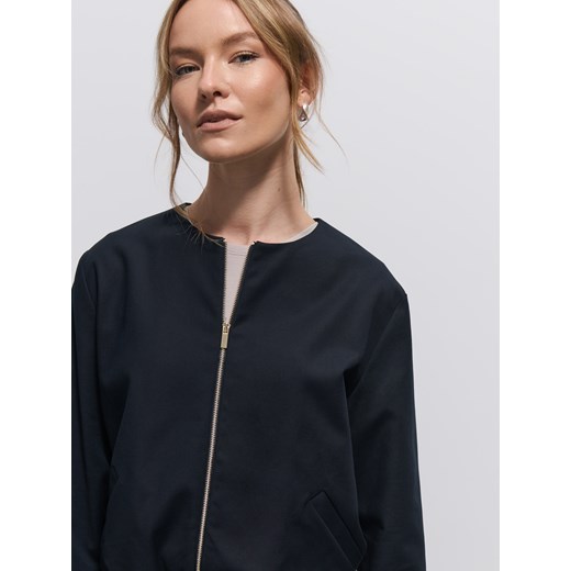 Mohito - Kurtka bomber - granatowy Mohito 38 Mohito