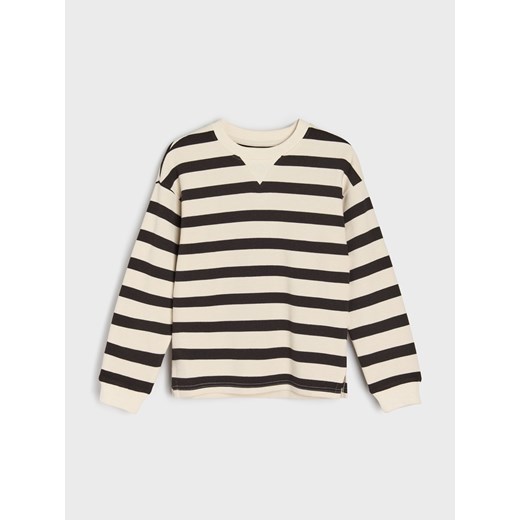 Sinsay - Bluza w paski - kremowy Sinsay 152 (11-12 l) Sinsay