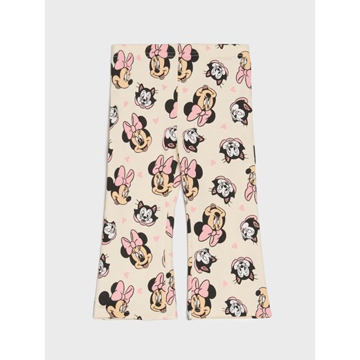 Sinsay - Komplet dzianinowy Minnie Mouse - kremowy Sinsay 86 (12-18 m) Sinsay