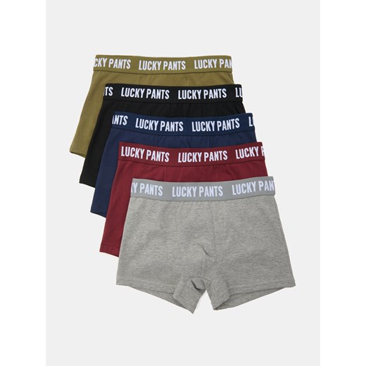 Sinsay - Bawełniane bokserki classic 5 pack - wielobarwny Sinsay M Sinsay