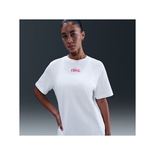 T-shirt damski Nike Sportswear - Biel ze sklepu Nike poland w kategorii Bluzki damskie - zdjęcie 185462050