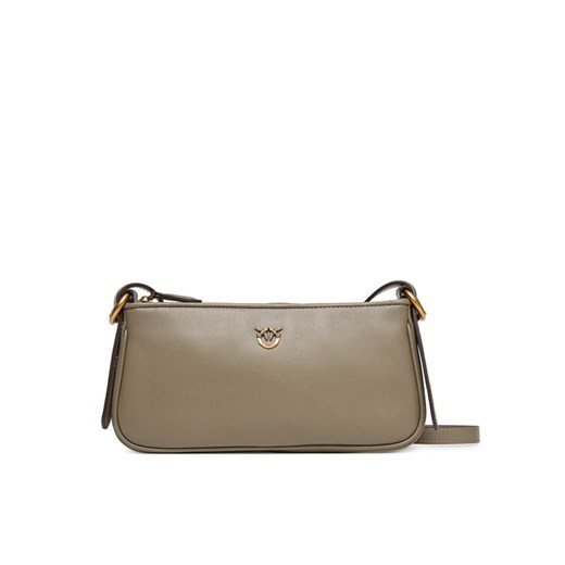 Torebka PINKO Half Moon Baguette Mini AI 25-26 PLTT 105069 A0QO Beżowy ze sklepu eobuwie.pl w kategorii Listonoszki - zdjęcie 185462304