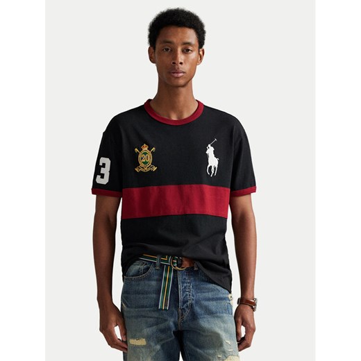 Polo Ralph Lauren T-Shirt 710P00093003 Czarny Regular Fit ze sklepu MODIVO w kategorii T-shirty męskie - zdjęcie 185466303