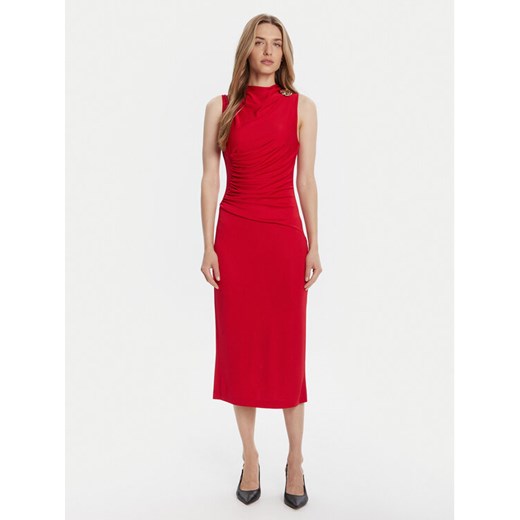 Rinascimento Sukienka koktajlowa CFC0125010003 Czerwony Slim Fit ze sklepu MODIVO w kategorii Sukienki - zdjęcie 185466343
