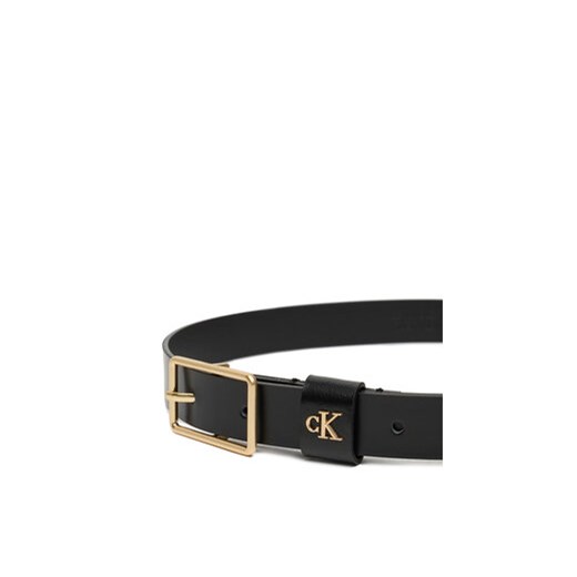 Calvin Klein Pasek Damski Square Buckle Ck Loop 25Mm LV04F7050G Czarny Calvin Klein 95 MODIVO