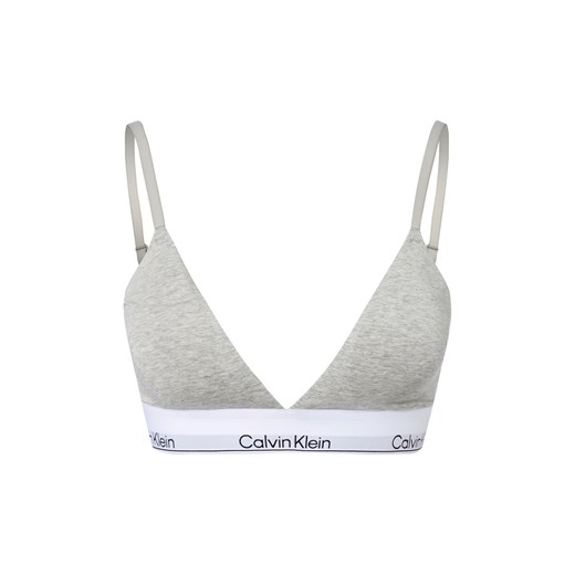 Calvin Klein Biustonosz damski - usztywniany Kobiety Bawełna jasny szary marmurkowy ze sklepu vangraaf w kategorii Biustonosze - zdjęcie 185466771