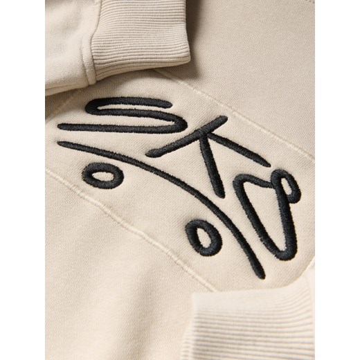 Reserved - Bawełniana bluza z kapturem - beżowy Reserved 152 (11 lat) Reserved