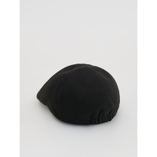 Reserved - Gładki kaszkiet - czarny Reserved L Reserved