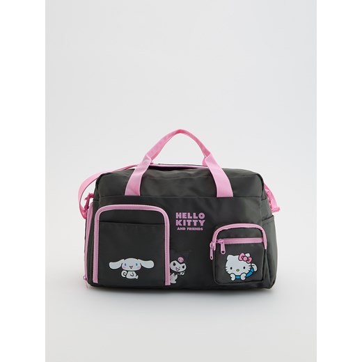 Reserved - Torba sportowa Hello Kitty and Friends - ciemnoszary ze sklepu Reserved w kategorii Akcesoria dziecięce - zdjęcie 185467411