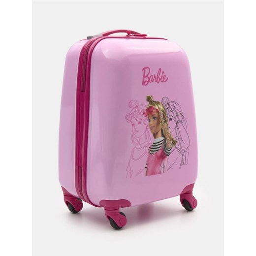 Sinsay - Walizka Barbie - różowy Sinsay One Size Sinsay