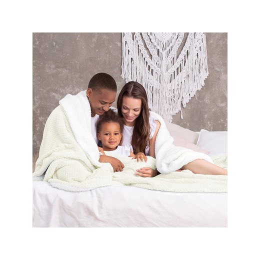 Amelia Home Koc w kolorze kremowym Amelia Home 170x210 cm okazja Limango Polska