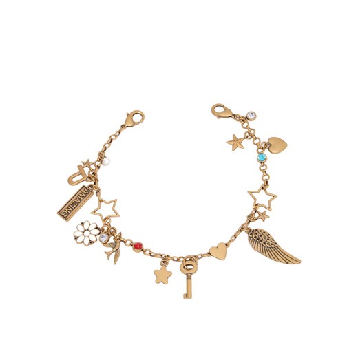 PINKO Wymienny pasek do torebki Bag Charm 2 AI 25-26 PCPL 105519 A2RJ Złoty ze sklepu MODIVO w kategorii Bransoletki - zdjęcie 185469632