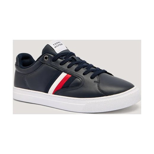 Tommy Hilfiger Skórzane sneakersy ICON COURT ze sklepu Gomez Fashion Store w kategorii Buty sportowe męskie - zdjęcie 185470532