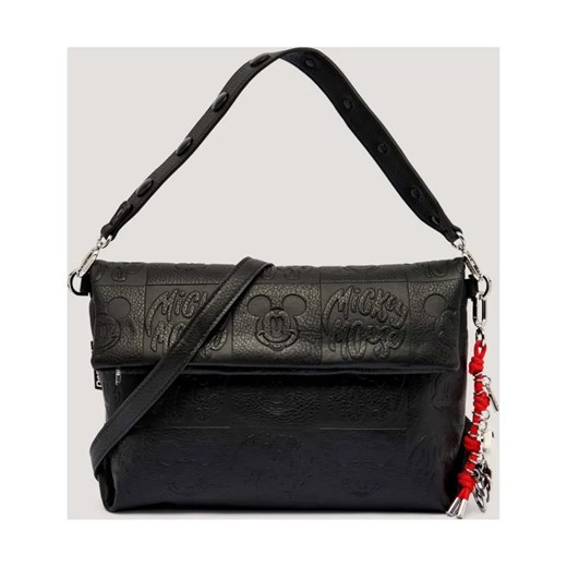 Desigual Torebka na ramię ALL MICKEY LOVERTY 4.0 | Desigual x Disney ze sklepu Gomez Fashion Store w kategorii Listonoszki - zdjęcie 185470544