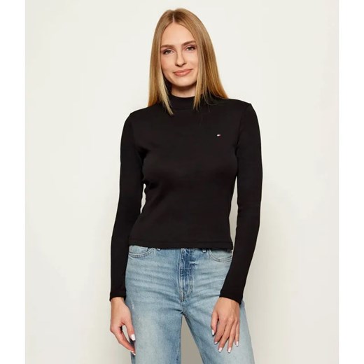 Tommy Hilfiger Półgolf | Slim Fit ze sklepu Gomez Fashion Store w kategorii Bluzki damskie - zdjęcie 185470641