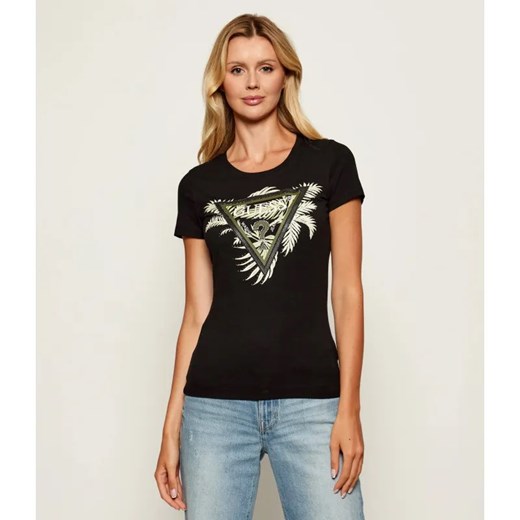 GUESS T-shirt | Slim Fit ze sklepu Gomez Fashion Store w kategorii Bluzki damskie - zdjęcie 185470644