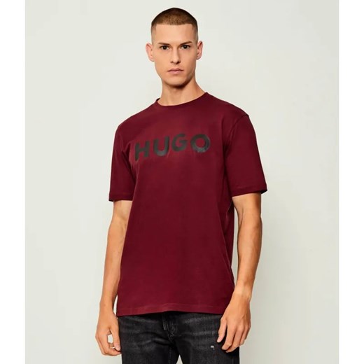 HUGO T-shirt Dulivio | Regular Fit ze sklepu Gomez Fashion Store w kategorii T-shirty męskie - zdjęcie 185470664