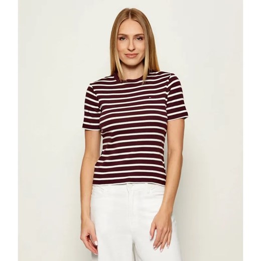 Tommy Hilfiger T-shirt | Slim Fit ze sklepu Gomez Fashion Store w kategorii Bluzki damskie - zdjęcie 185470743