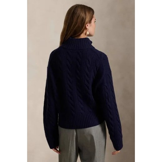 POLO RALPH LAUREN Wełniany półgolf | Relaxed fit | z dodatkiem kaszmiru Polo Ralph Lauren L Gomez Fashion Store
