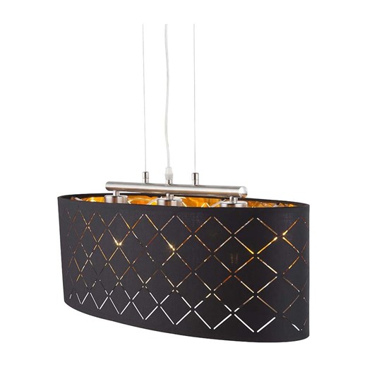 Globo lighting Lampa wisząca w kolorze czarnym - wys. 65 cm Globo Lighting onesize promocja Limango Polska