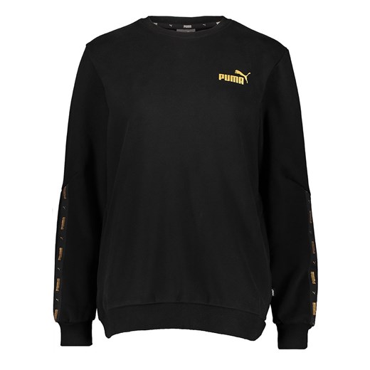 Puma Bluza &quot;ESS+ Tape Golden&quot; w kolorze czarnym ze sklepu Limango Polska w kategorii Bluzy damskie - zdjęcie 185472253