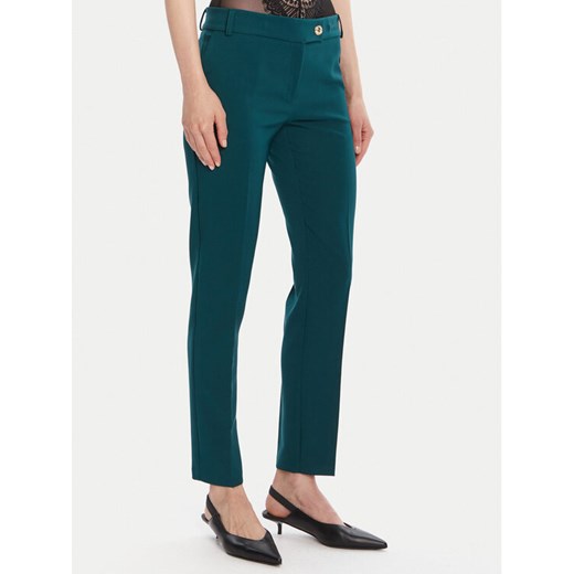 Rinascimento Chinosy CFC0126225003 Zielony Slim Fit ze sklepu MODIVO w kategorii Spodnie damskie - zdjęcie 185473423