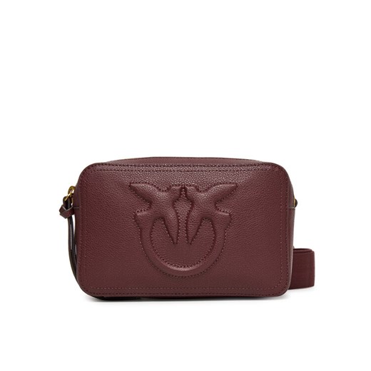 PINKO Torebka Carrie Camera Bag Classic PE 25 PLTT 104336 A29Q Bordowy ze sklepu MODIVO w kategorii Listonoszki - zdjęcie 185473434