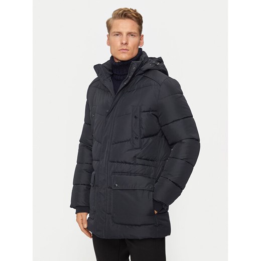 Geox Kurtka zimowa Leitan M4628B T3144 F1624 Granatowy Regular Fit ze sklepu MODIVO w kategorii Kurtki męskie - zdjęcie 185473464