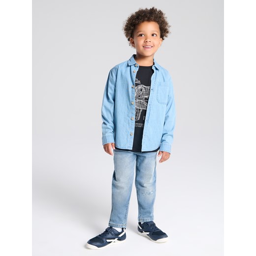 Sinsay - Koszulka z nadrukiem - czarny Sinsay 98 (2-3 l) Sinsay