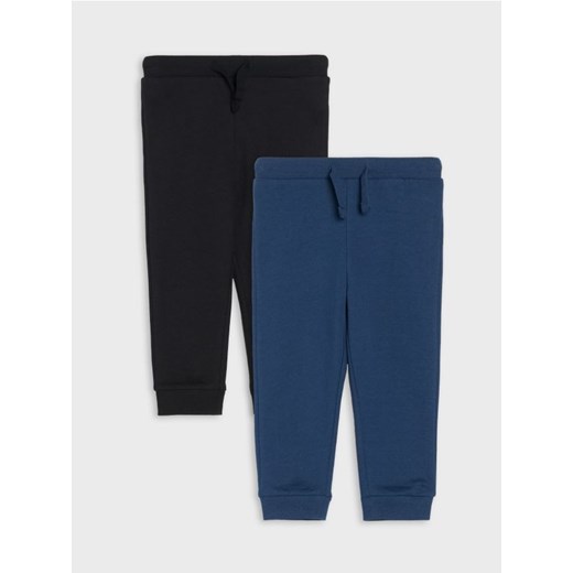 Sinsay - Spodnie dresowe 2 pack - granatowy ze sklepu Sinsay w kategorii Odzież dla niemowląt - zdjęcie 185478991