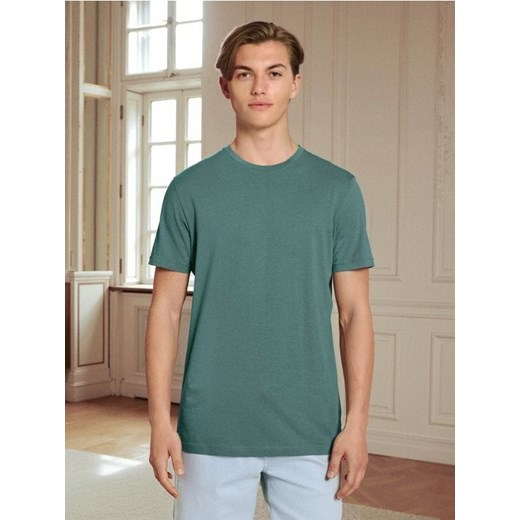 Sinsay - Koszulka - zielony ze sklepu Sinsay w kategorii T-shirty męskie - zdjęcie 185479372