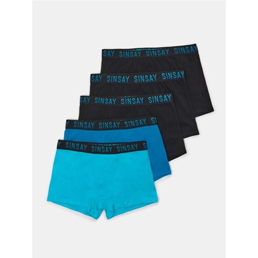 Sinsay - Bokserki Classic 5 pack - wielobarwny ze sklepu Sinsay w kategorii Majtki męskie - zdjęcie 185479483