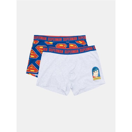 Sinsay - Bokserki Classic 2 pack Superman - wielobarwny ze sklepu Sinsay w kategorii Majtki męskie - zdjęcie 185479554