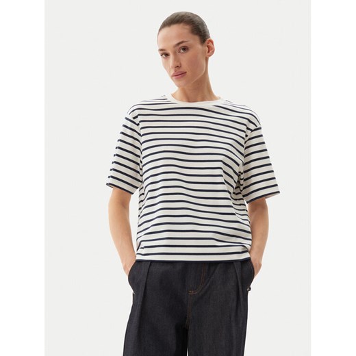 Weekend Max Mara T-Shirt 2515941042650 Granatowy Regular Fit ze sklepu MODIVO w kategorii Bluzki damskie - zdjęcie 185480404