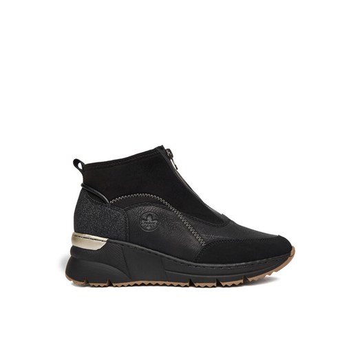 Rieker Botki CEO-N6361-00 Czarny ze sklepu MODIVO w kategorii Botki - zdjęcie 185480471