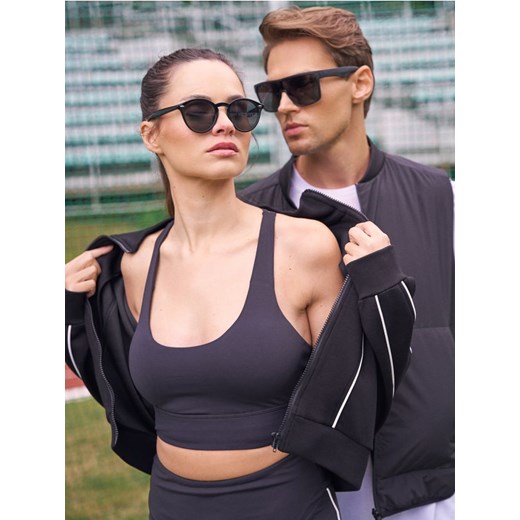 Sinsay - Top sportowy na ramiączkach - czarny - id: 696EU-99X - marki Sinsay - 185482521 Sinsay - Top sportowy na ramiączkach - czarny ze sklepu Sinsay w kategorii Biustonosze - zdjęcie 185482521